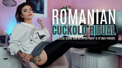 Cover for 'Romanian Cuckold Ritual - Iti Povestesc Despre Cum Ma Fut Cu Profu’ Si Tu Doar Privesti!'