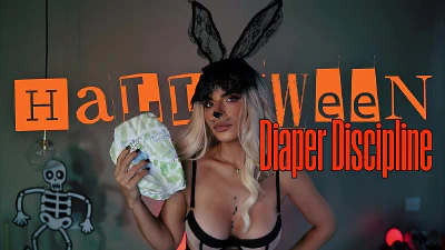Cover for 'Halloween Diaper Discipline'